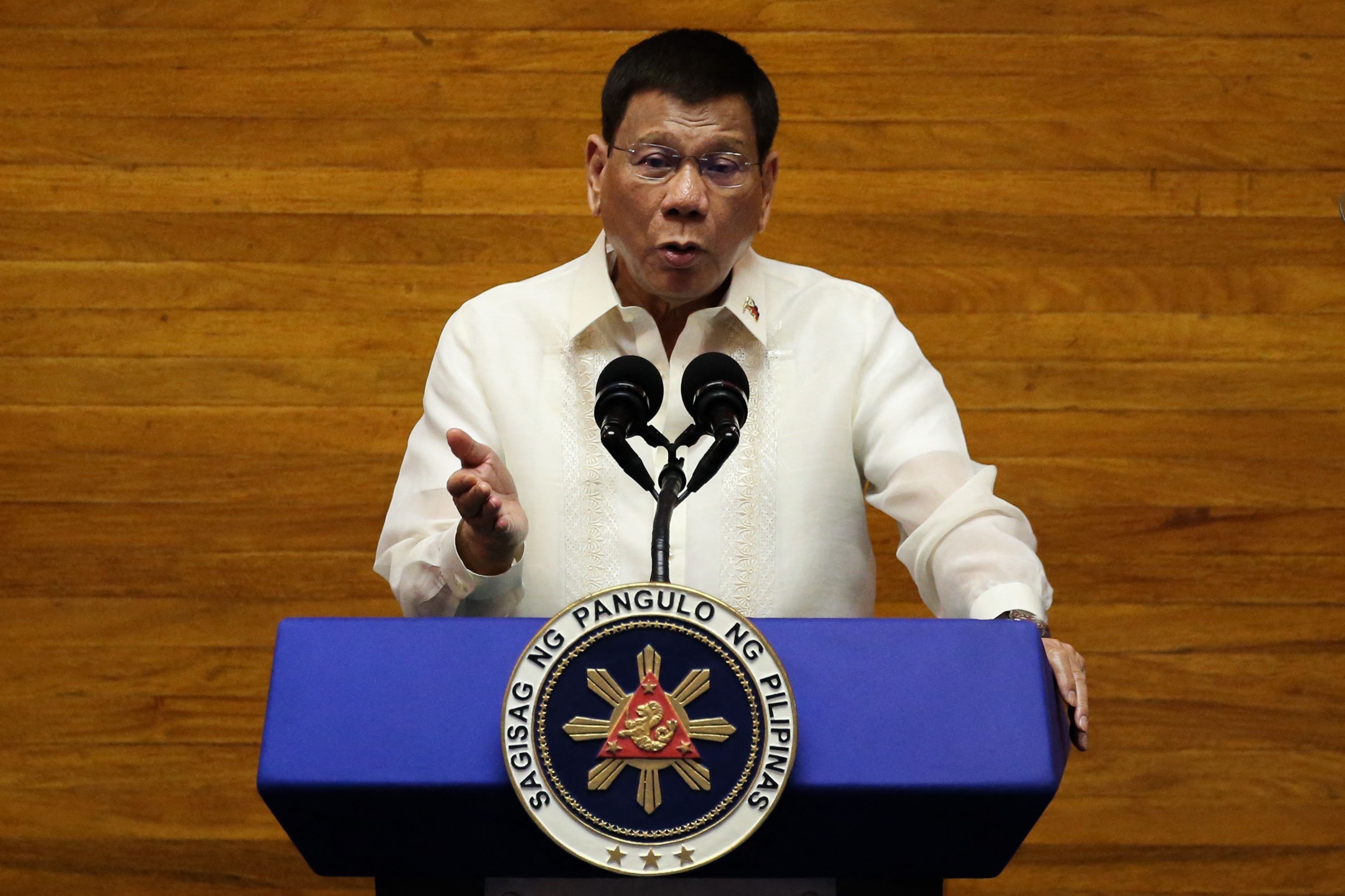 Presiden Filipina Rodrigo Duterte