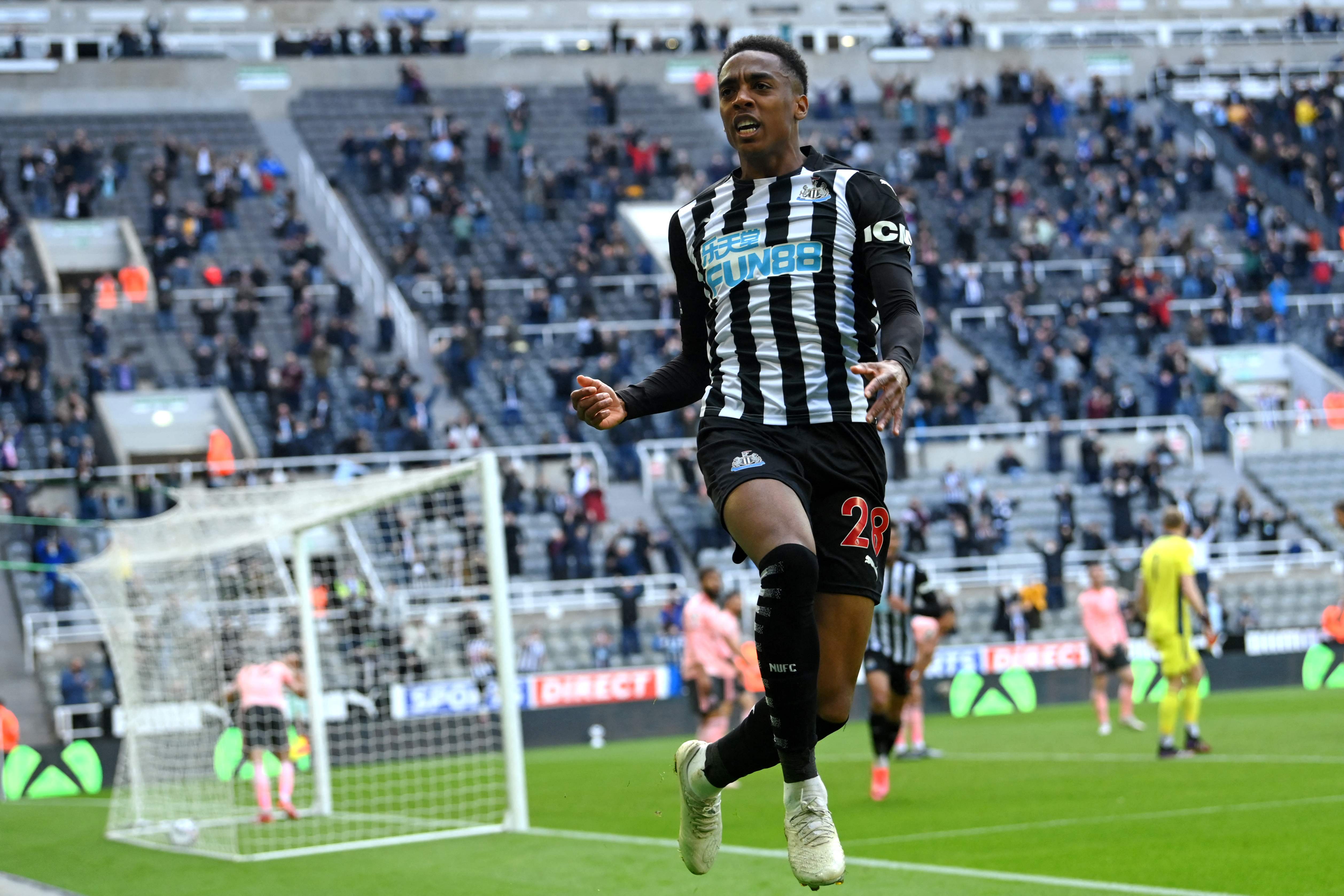 Gelandang Newcastle United Joe Willock
