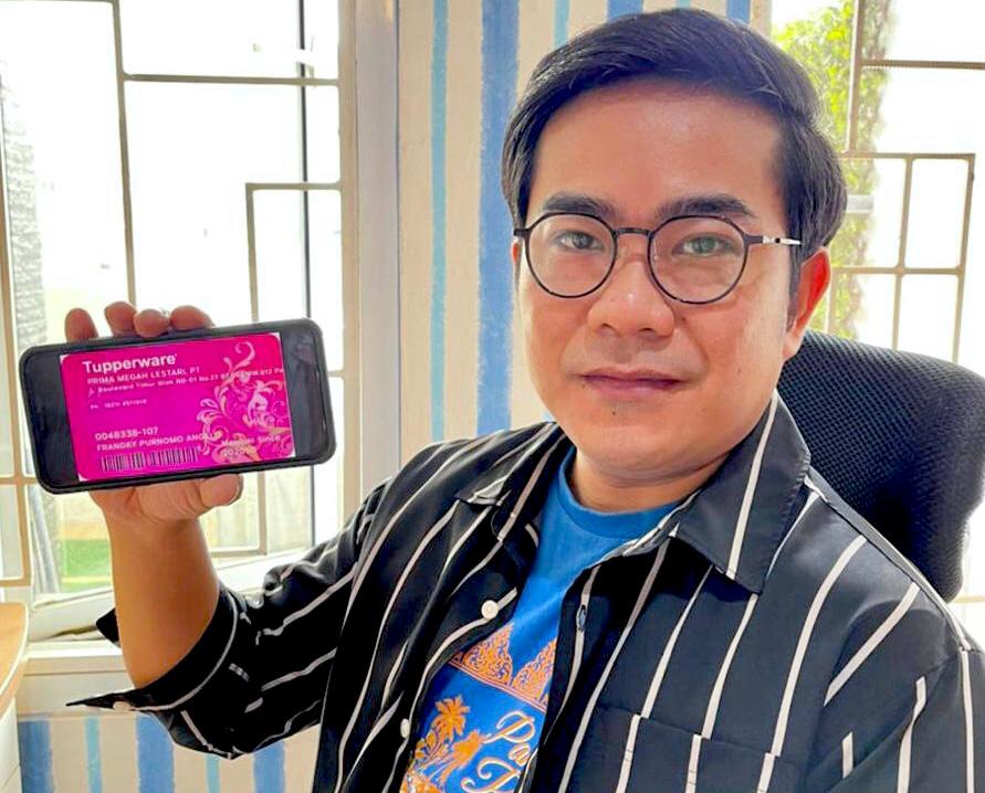 Marketing Director Tupperware Indonesia, Frangky P. Angelo.