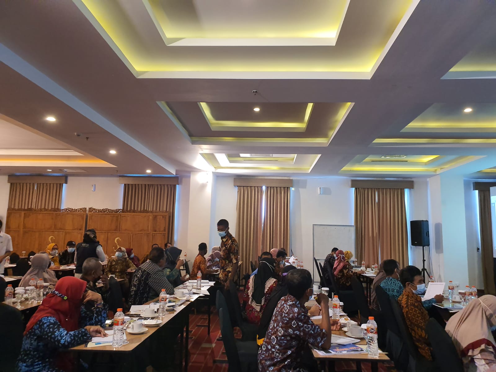 Pelatihan Literasi dan Edukasi Keuangan (PLEK) bagi Ketua Kelompok Tani (Poktan) yang digelar di Pati, Jawa Tengah, 25 -26 Agustus 2021.