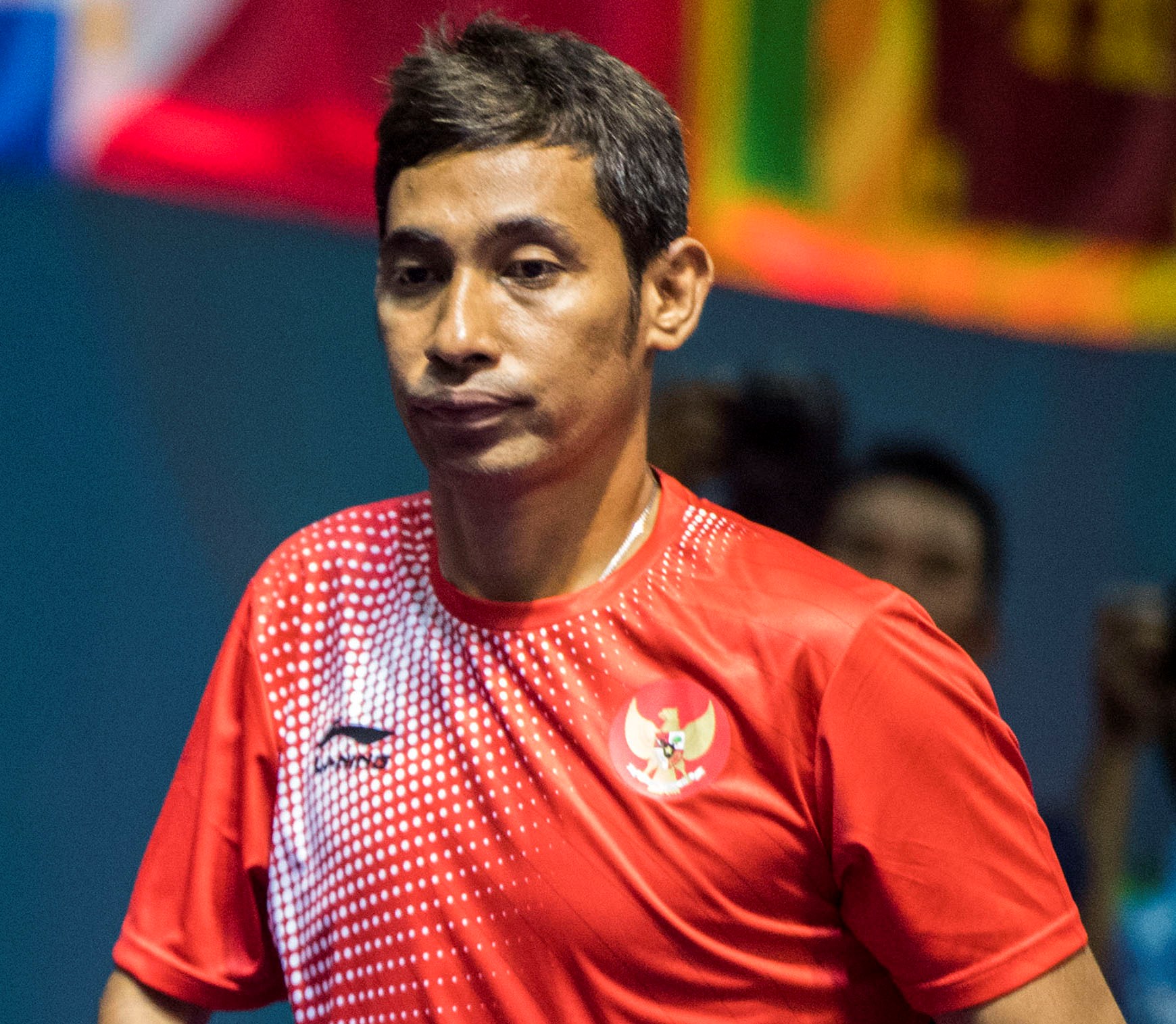  Petenis meja paralimpiade Indonesia David Jacobs. 