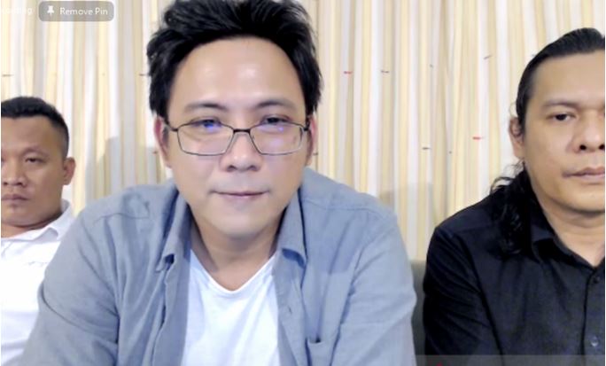 Tangkapan layar klarifikasi David Noah atas tudingan penggelapan uang Rp1,1 miliar, Jumat (13/8). 