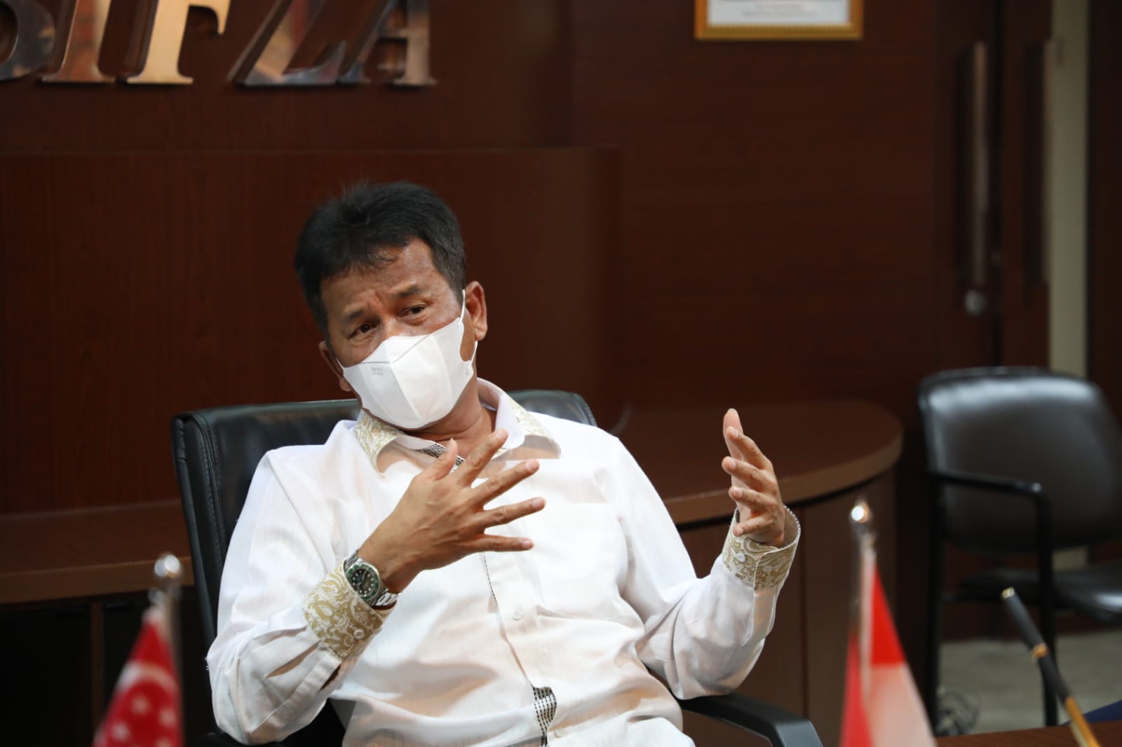 Kepalq BP Batam Muhammad Rudi