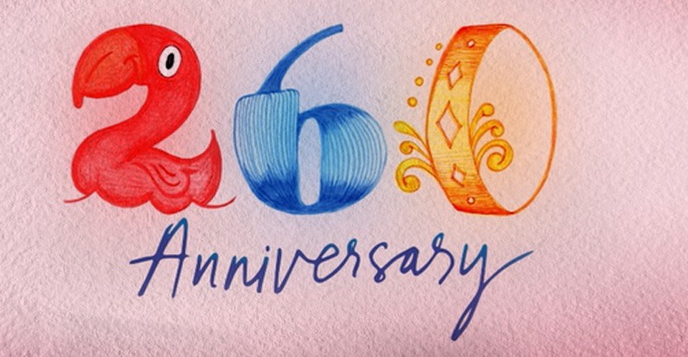 Logo 260 tahun Faber-Castell