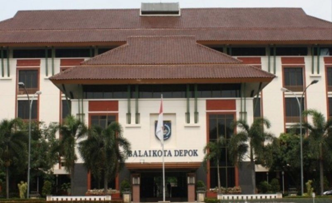 Balai  Kota Depok, pusat pemerintahan kota Depok, Jawa Barat.