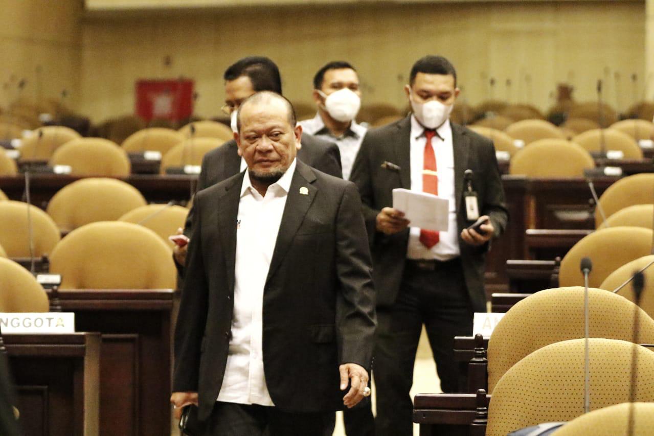 Ketua DPD RI LaNyalla Mattalitti.