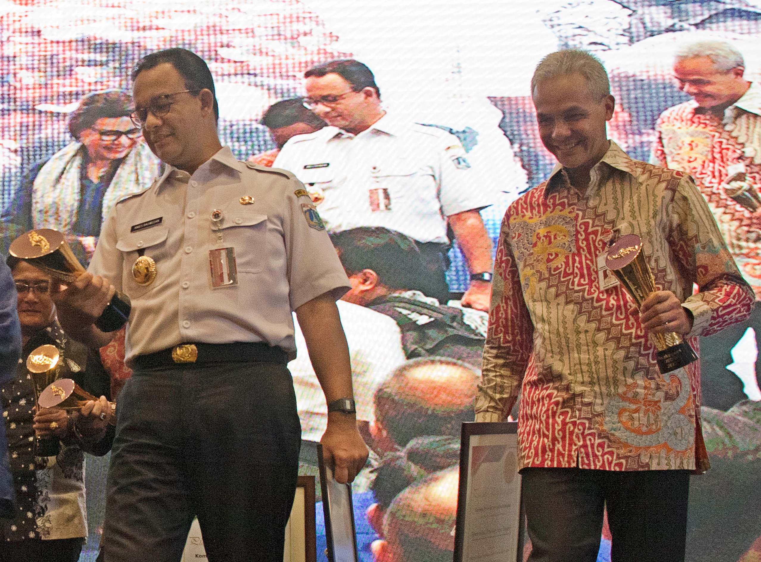 Survei Charta Politika: Elektabilitas Ganjar dan Anies untuk 2024 Termoncer