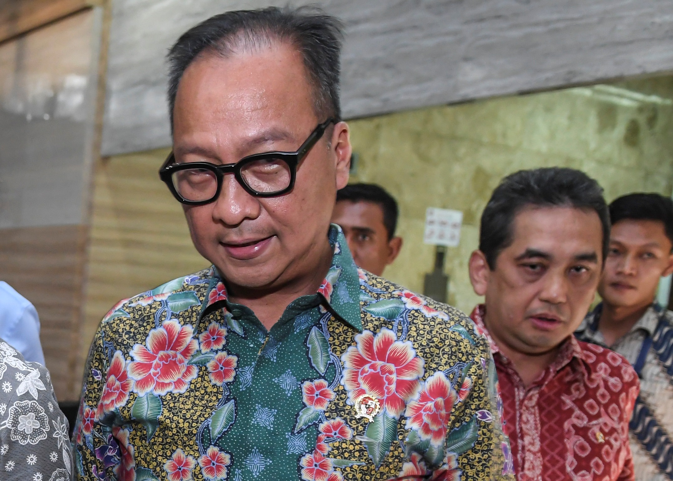  Menteri Perindustrian (Menperin) Agus Gumiwang Kartasasmita.