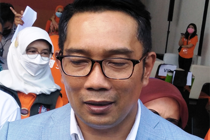 Gubernur Jawa Barat Ridwan Kamil.