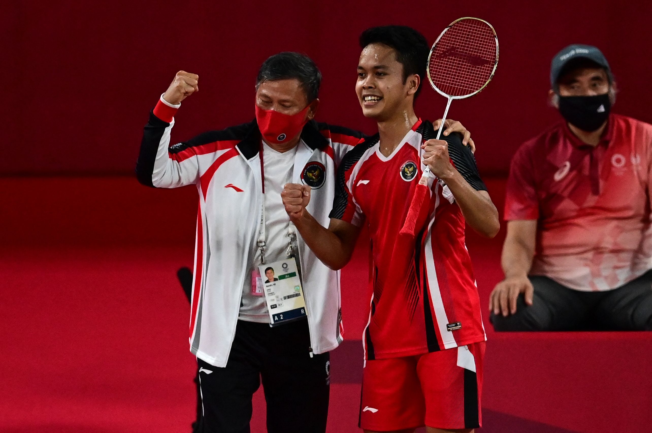 Anthony Ginting mampu mempersembahkan medali perunggu bagi indonesia