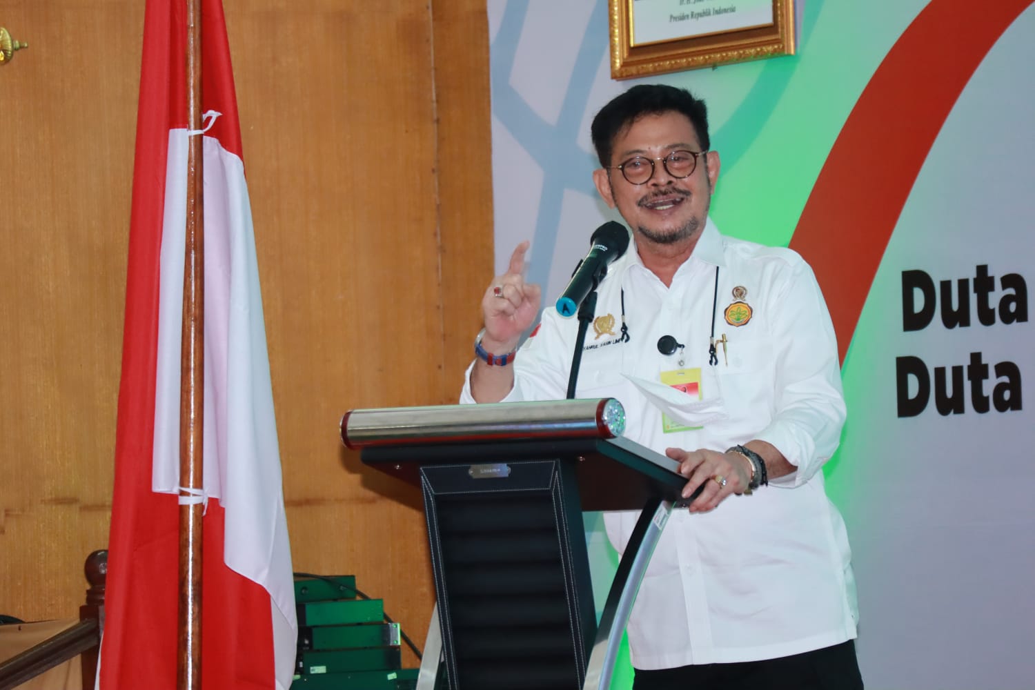 Menteri Pertanian Syahrul Yasin Limpo.