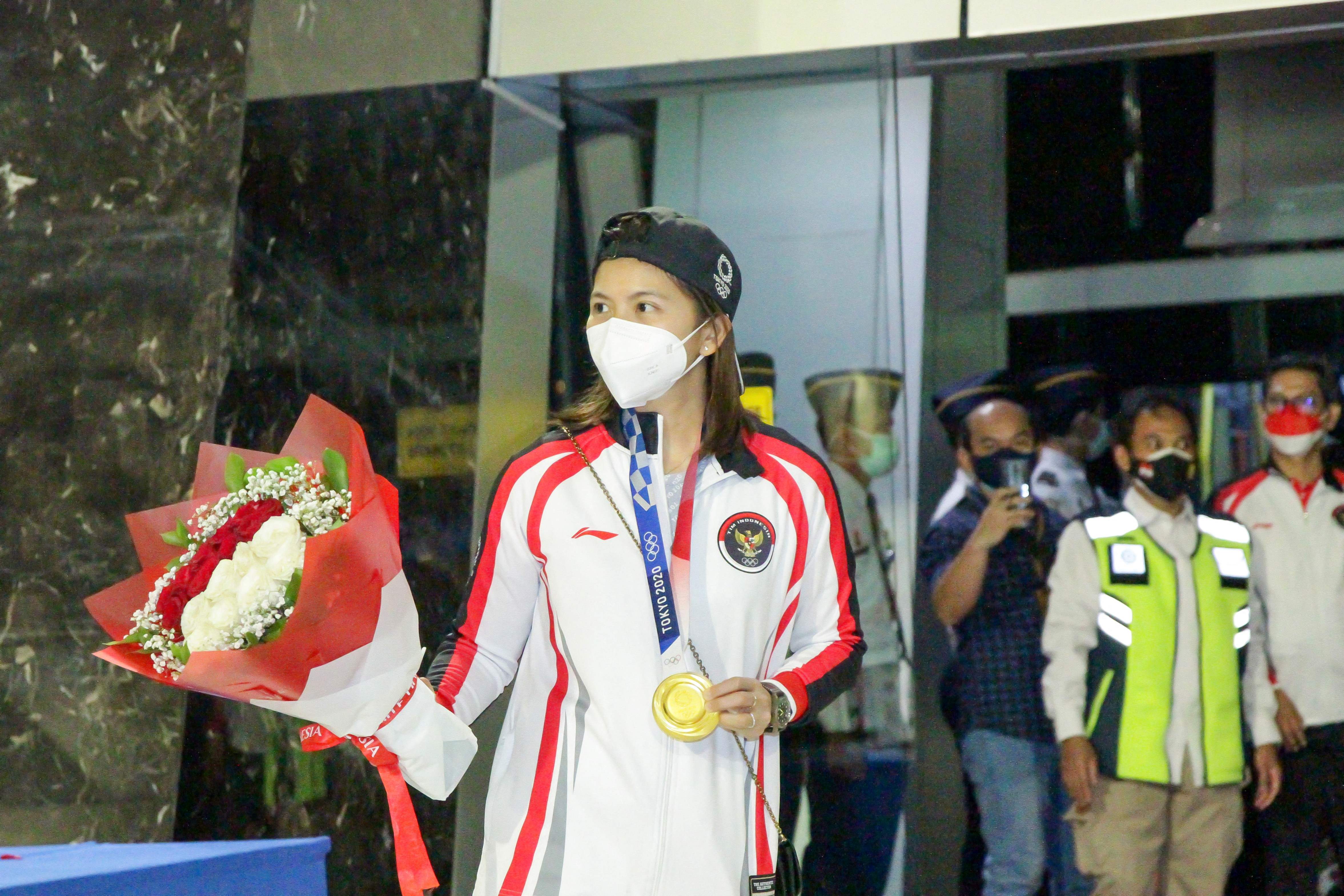 Peraih medali emas Olimpiade Tokyo Greysia Polii