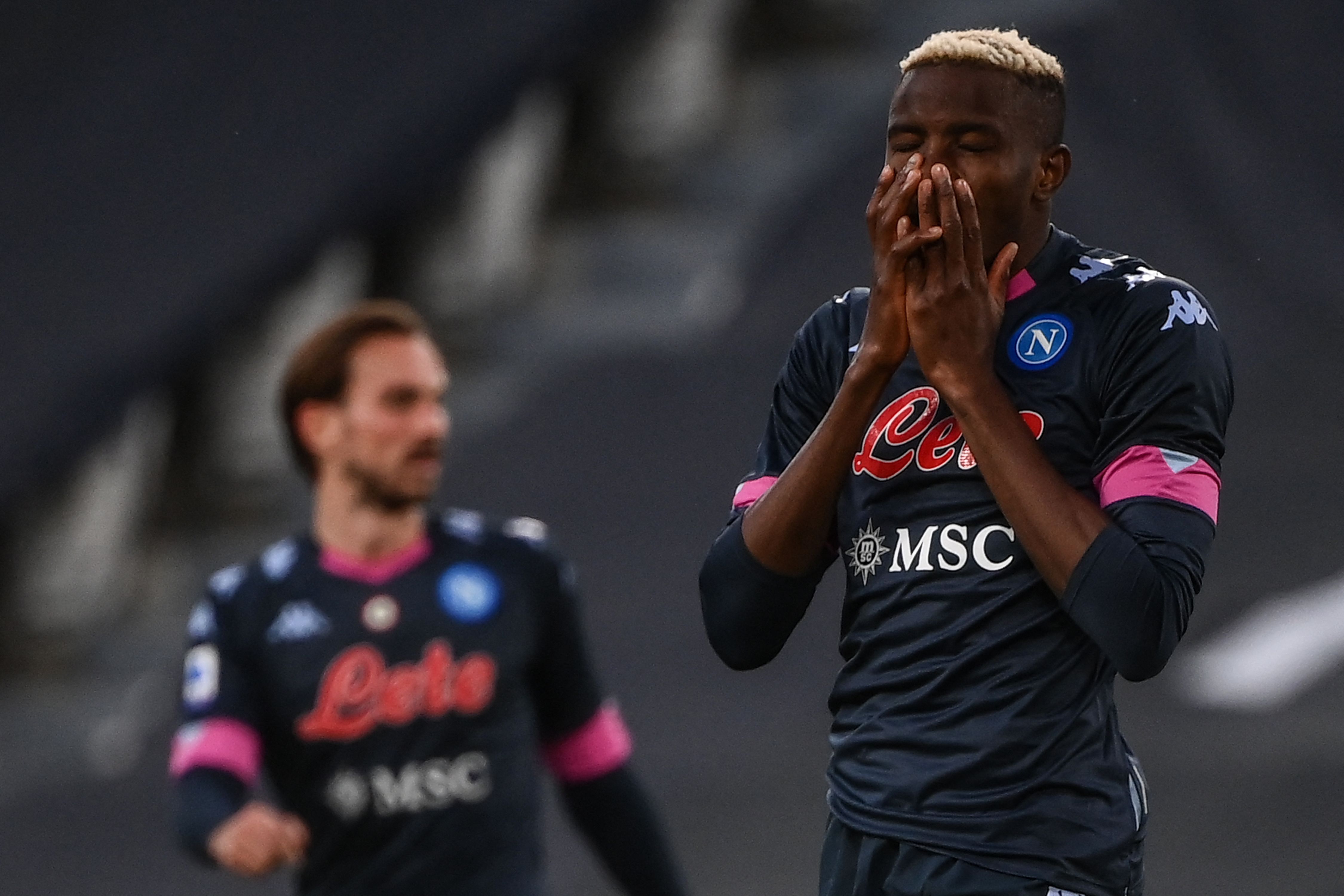 Penyerang Napoli Victor Osimhen