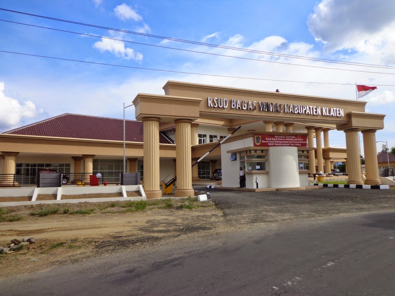 RSUD Bagas Waras, rumah sakit rujukan pasien covid di Kabupaten Klaten, Jawa Tengah.