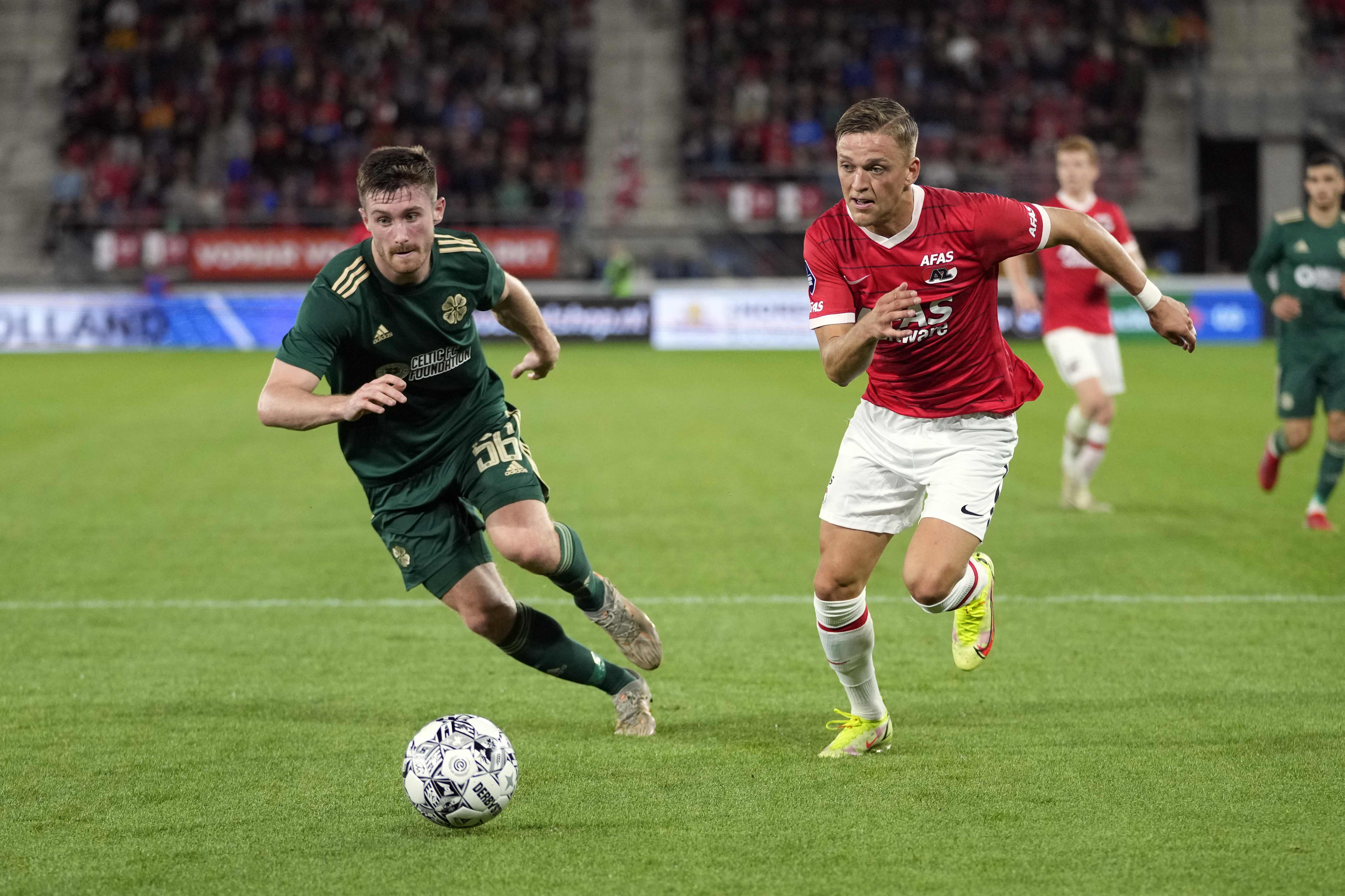 Laga playoff Liga Europa antara AZ Alkmaar dan Celtic