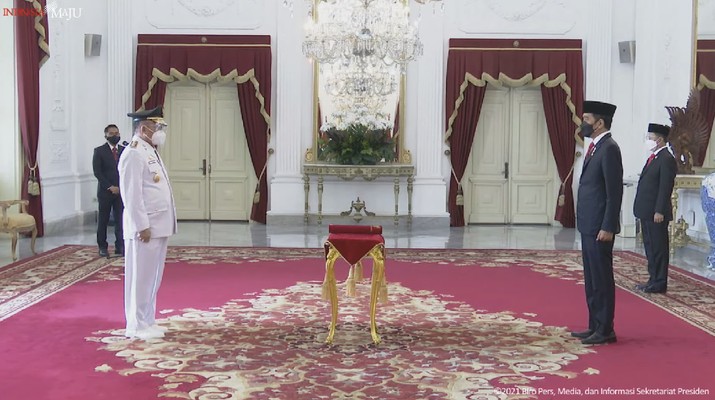 Pelantikan Gubernur dan Wakil Gubernur Kalimantan Selatan