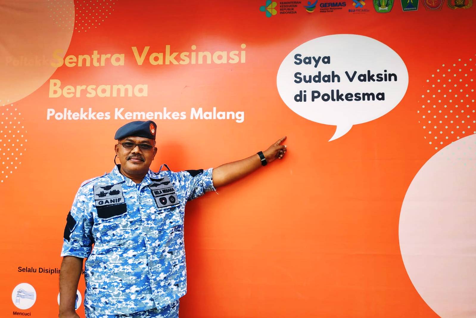 Wakil Direktur III Politeknik Kesehatan Kemenkes (Poltekkes) Kota Malang, Jawa Timur, Ganif Djuwadi. 