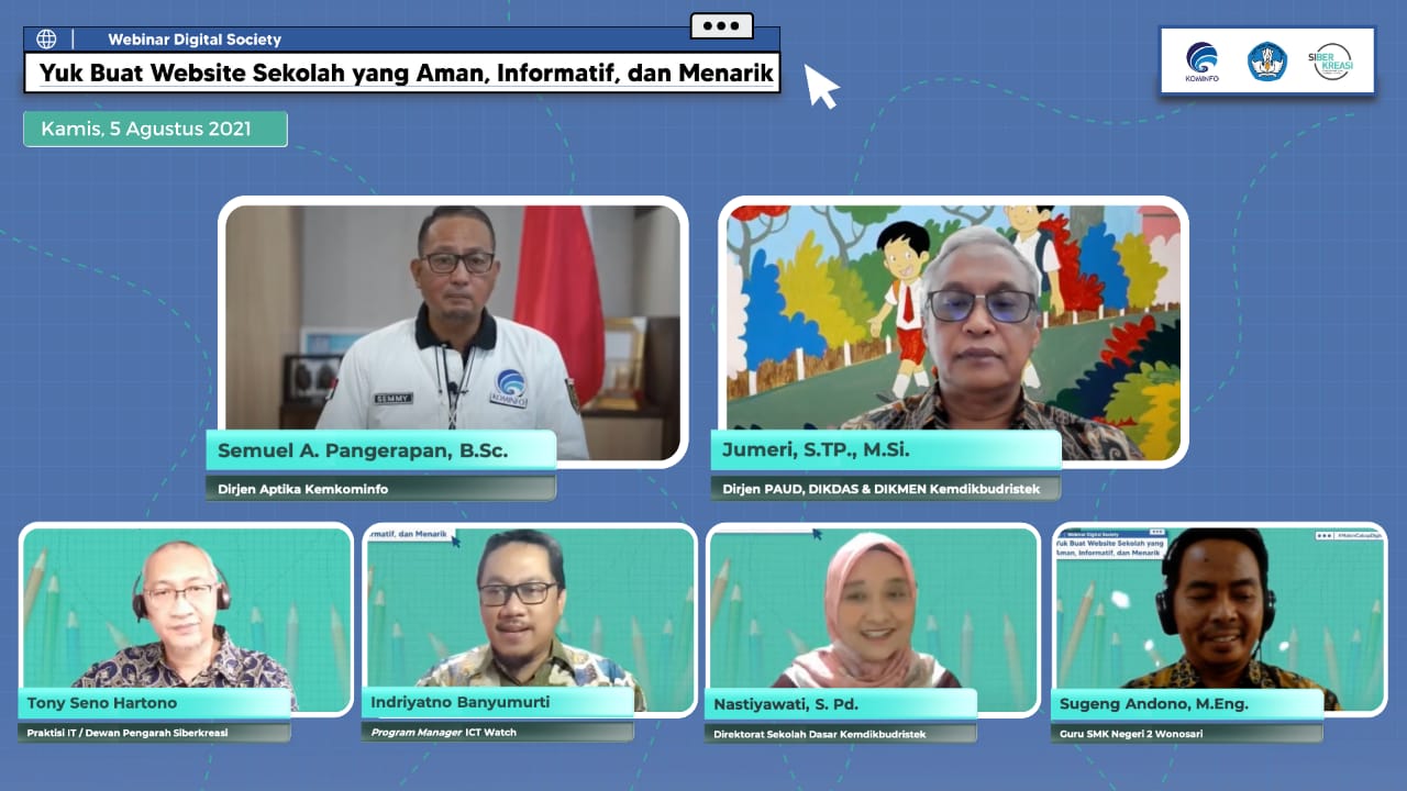 Pengembangan Web Sekolah Harus Perhatikan Faktor Aman, Informatif, dan Menarik