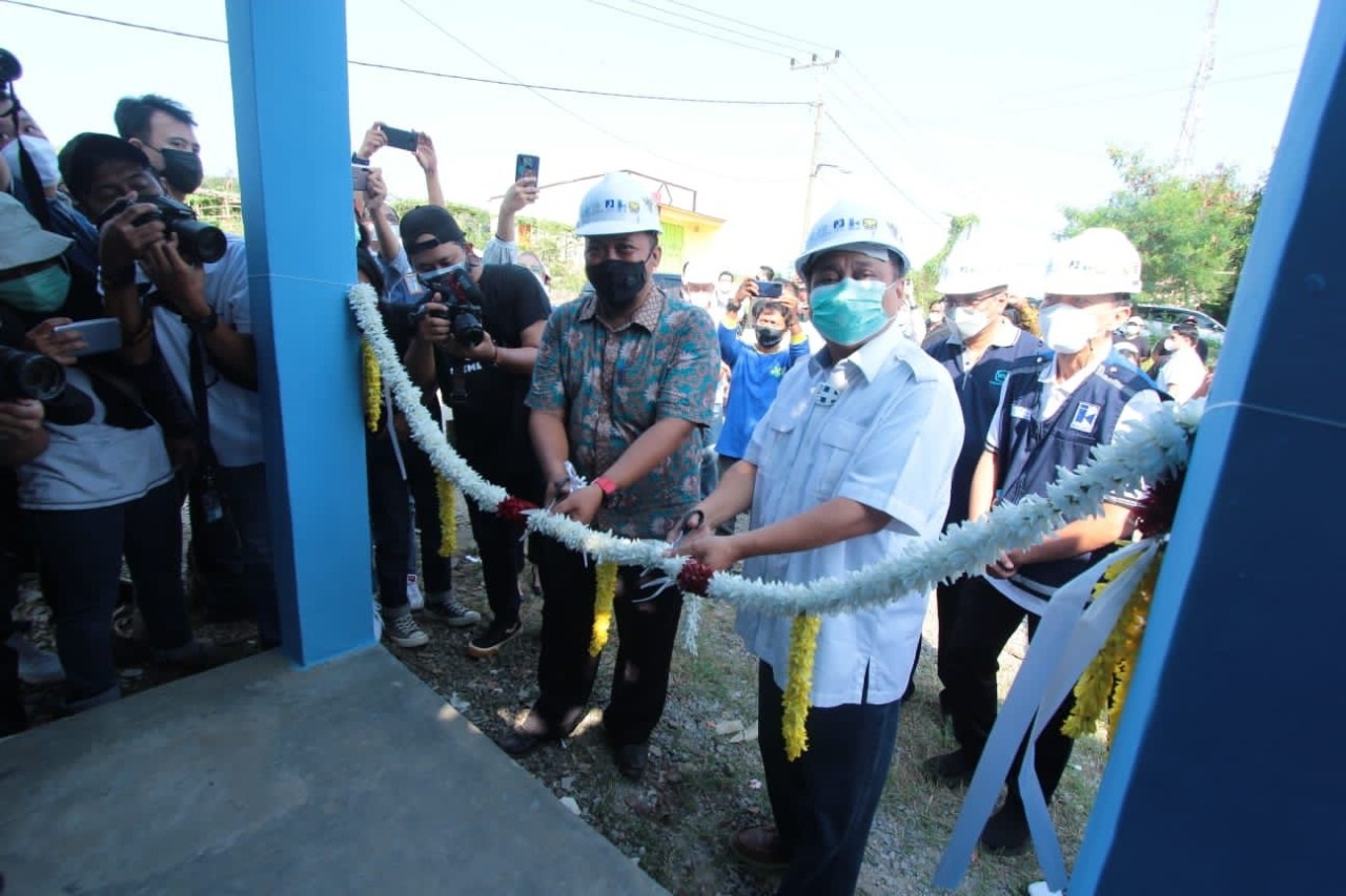 Peresmian Smart Water System di Desa Cidadap Sukabumi
