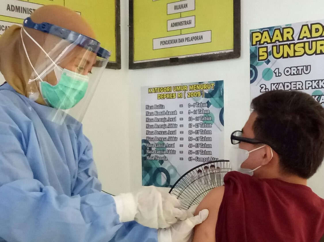 Stok Vaksin Covid-19 di Kota Pangkalpinang Kosong