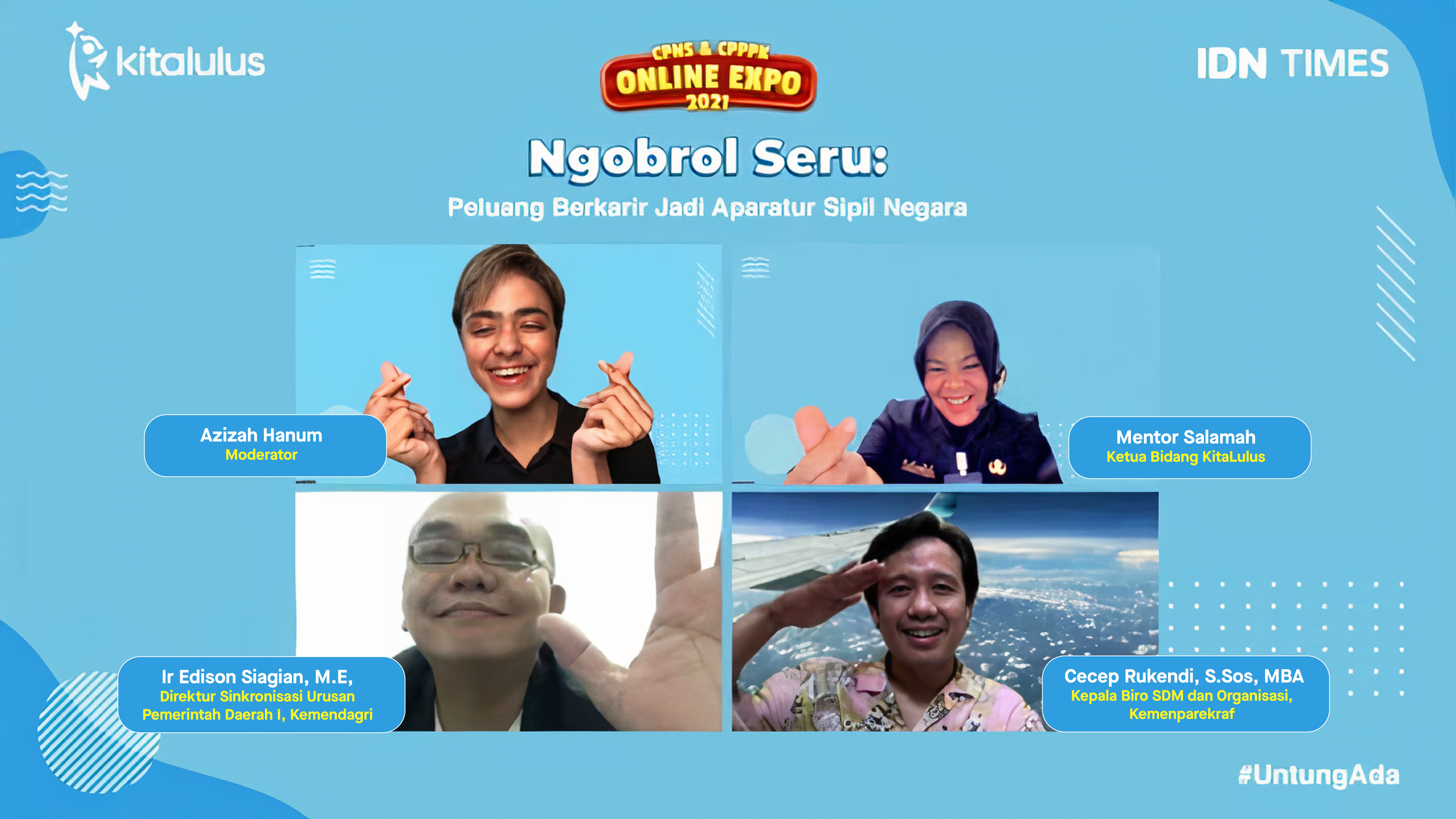 Ajang CPNS & PPPK Online Expo yang digelar KitaLulus