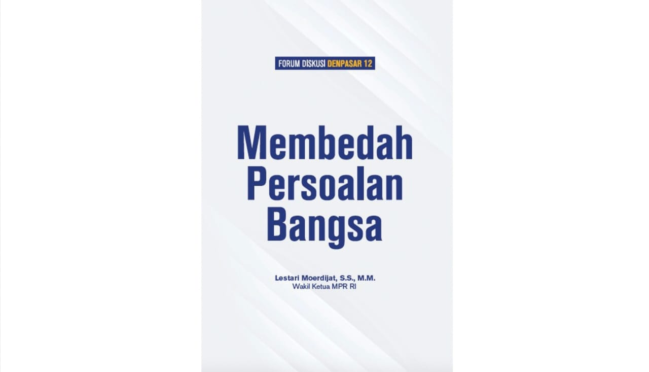 Cover Buku Membedah Persoalan Bangsa.
