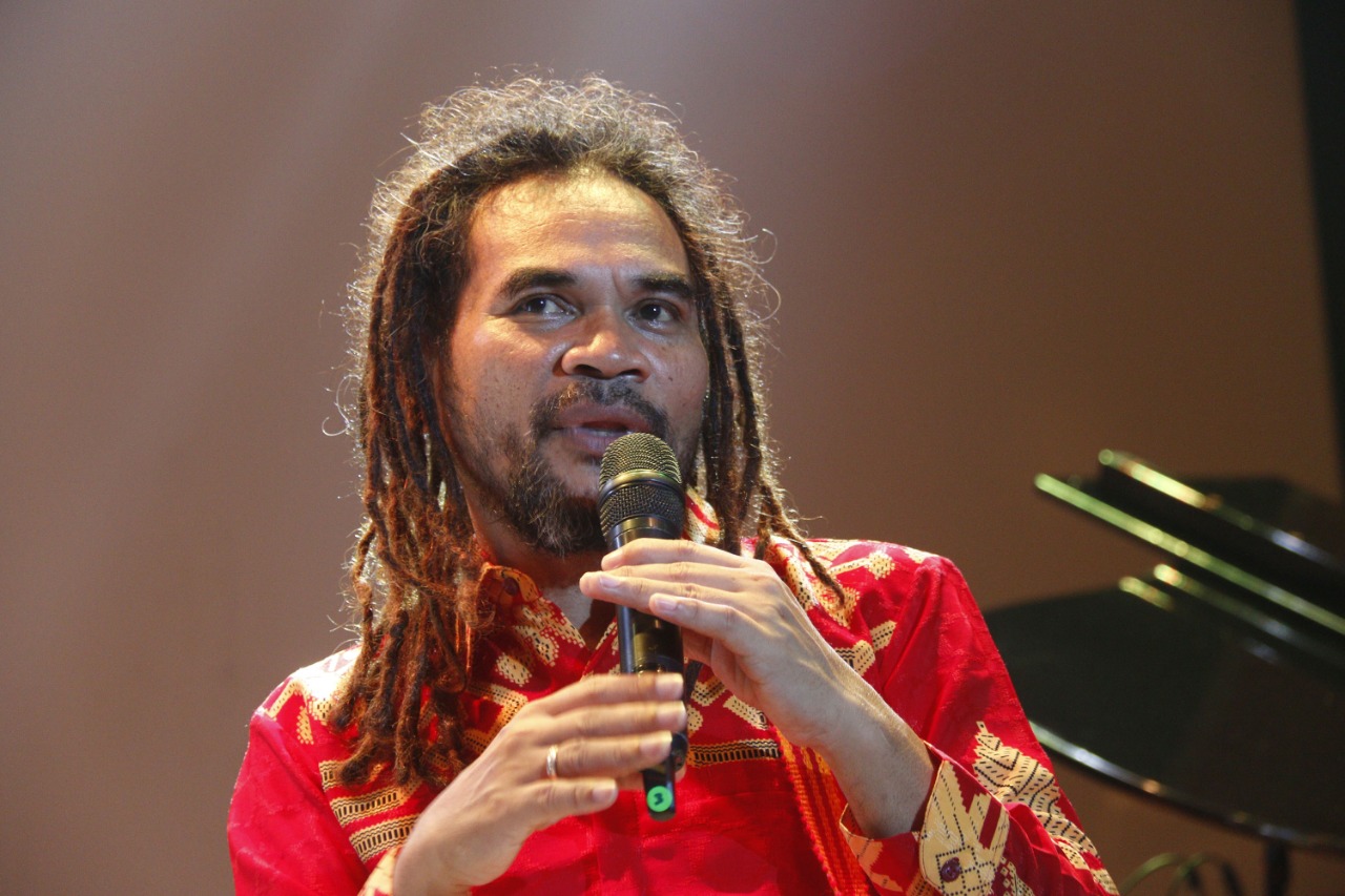 Penggagas festival pemusik Ivan Nestorman