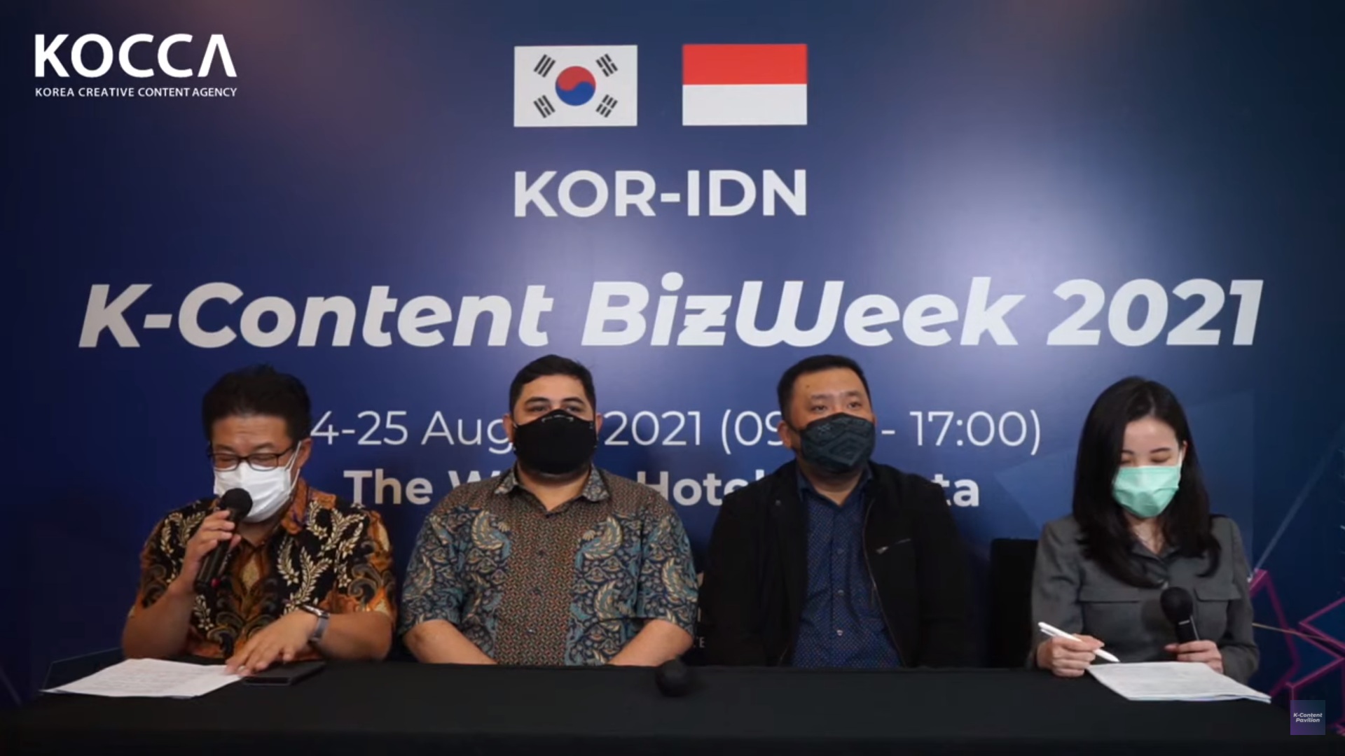 K-Content BizWeek 2021 Pertemukan Perusahaan Animasi Indonesia dan Korsel