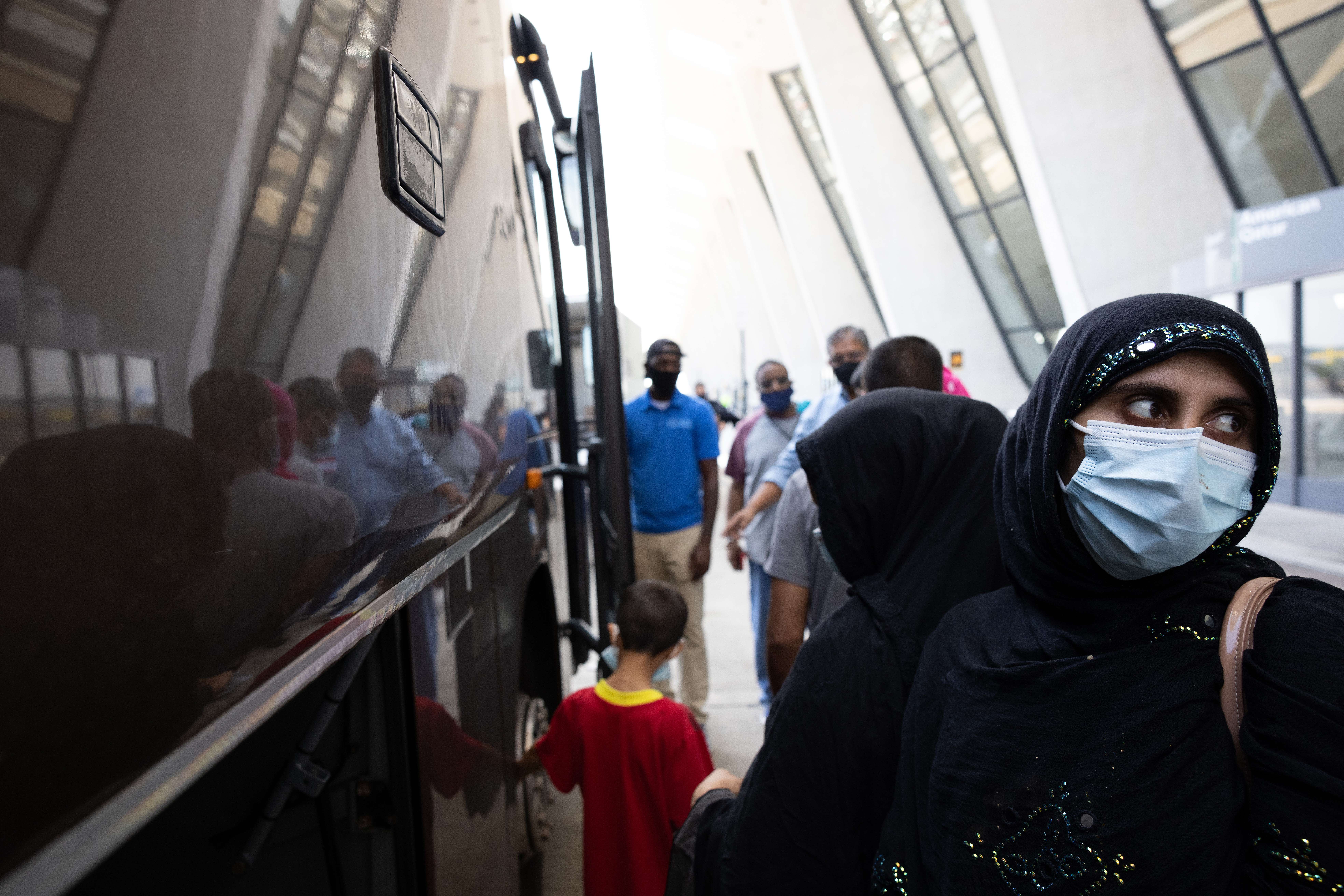 Ilustrasi evakuasi warga Afghanistan