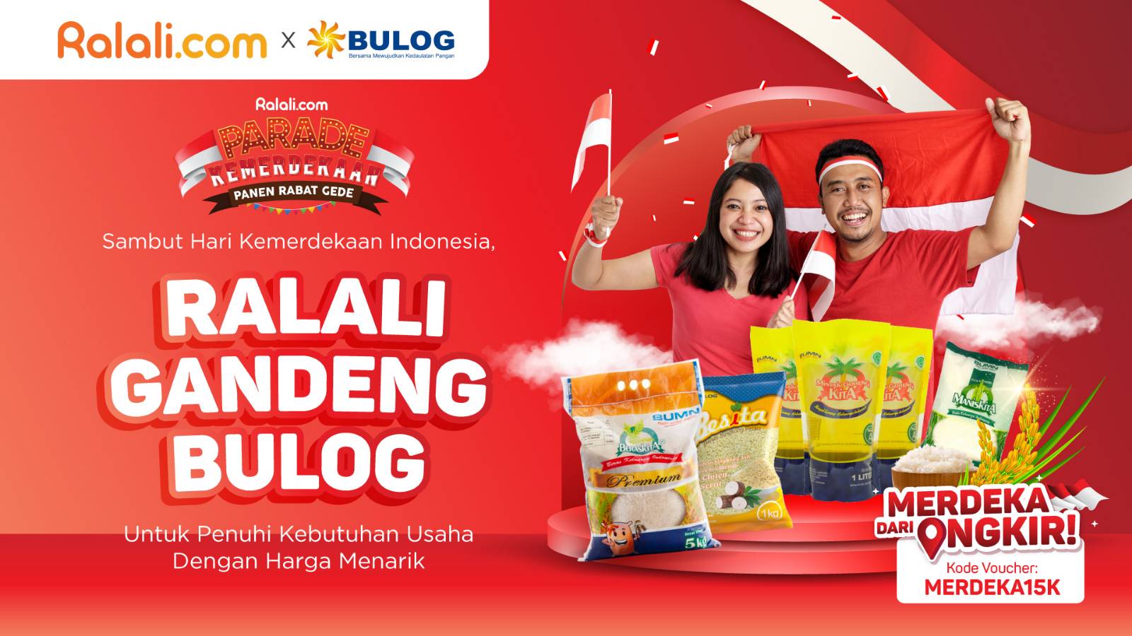Kolaborasi Ralali.com dengan Bulog