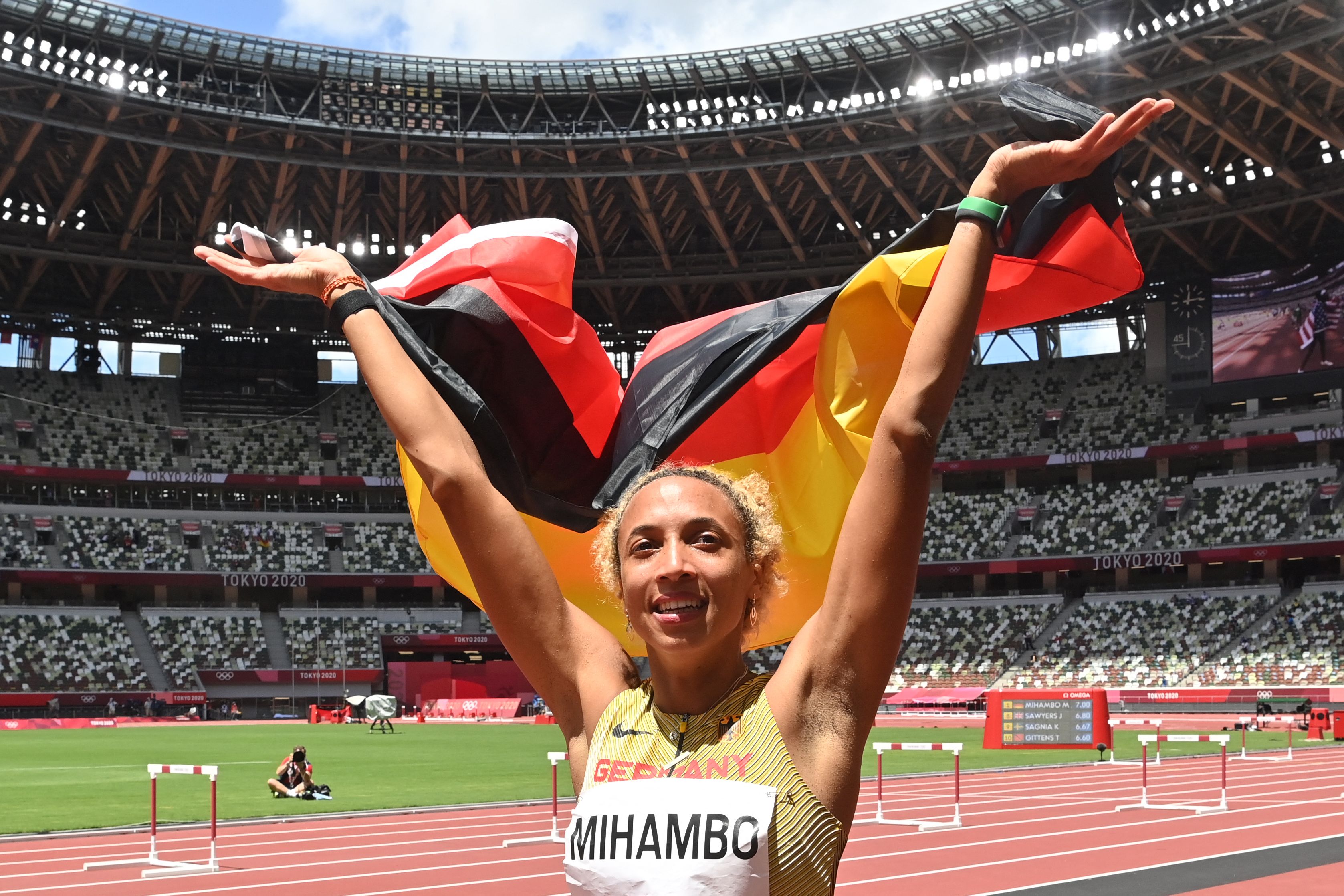 Mihambo Raih Emas Pertama di Ajang Olimpiade