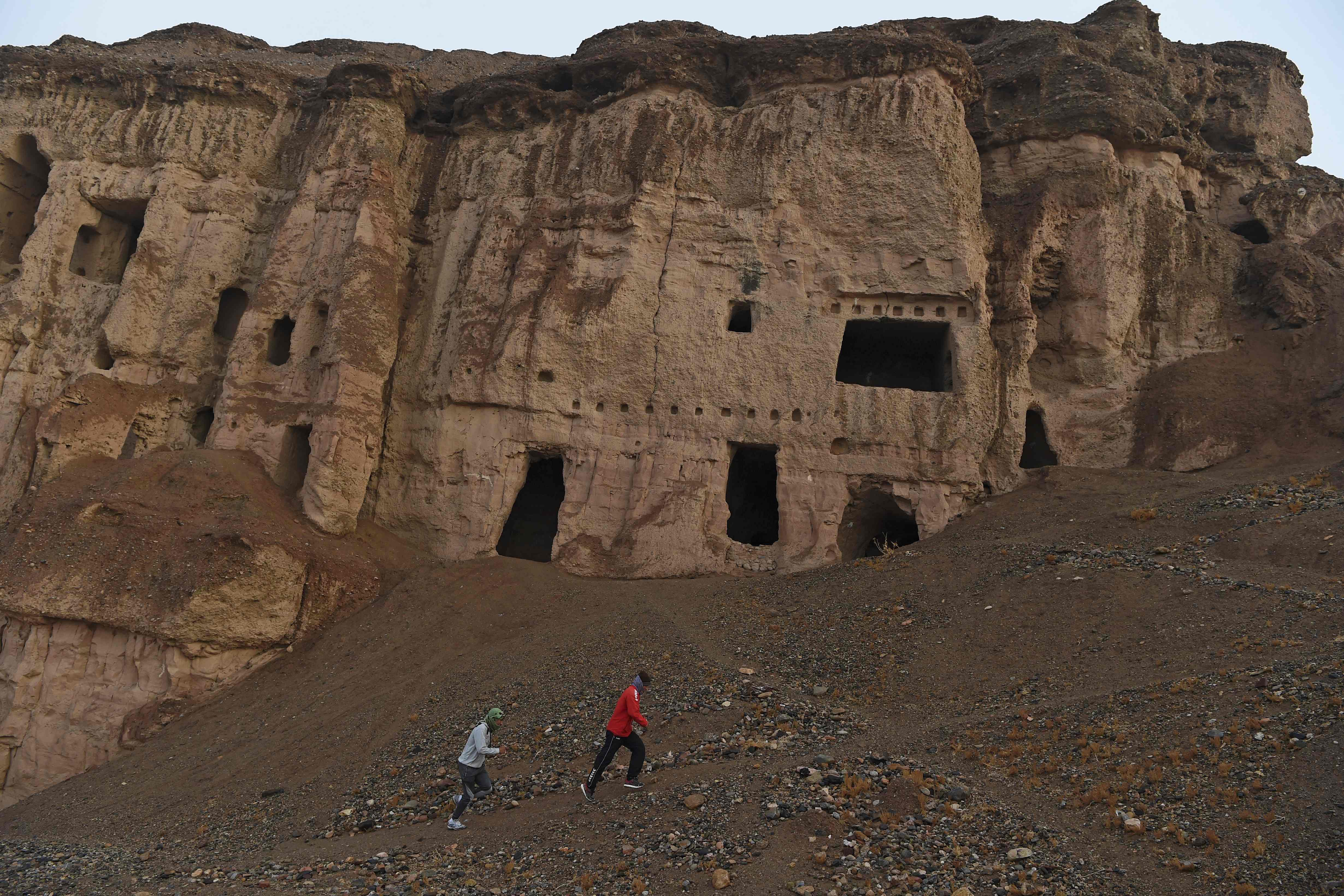 Lembah Bamiyan, Afghanistan. 