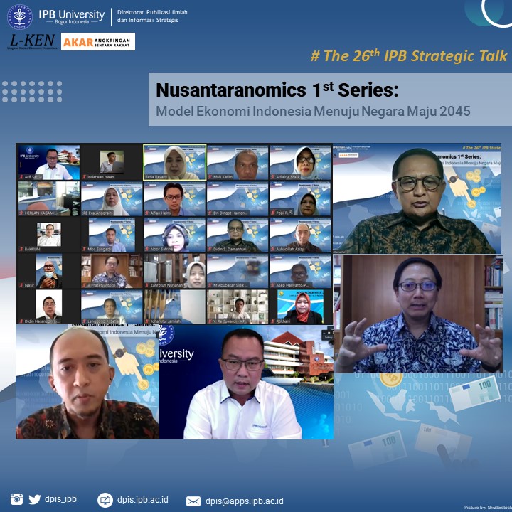 Strategic Talk IPB ke-26 Nusantaranomics Series 1 