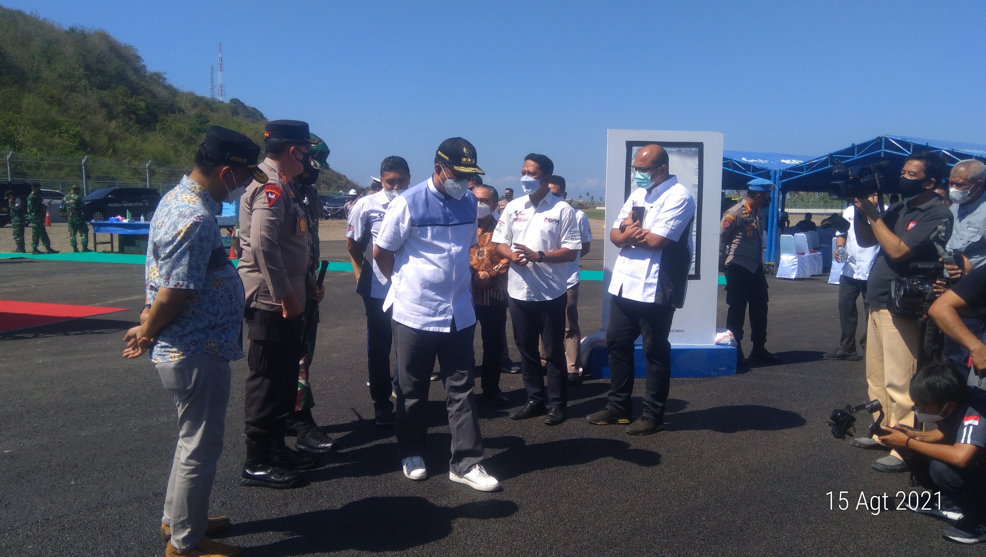 Trek Utama Sirkuit Mandalika Sepanjang 4,31 Kilometer Tuntas Dibangun