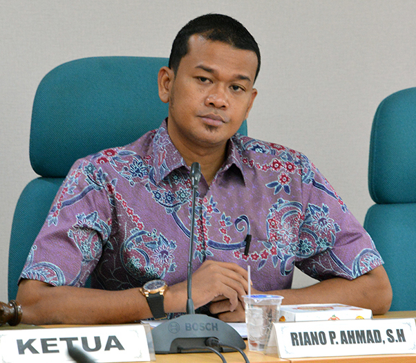 Anggota DPRD DKI Jakarta Fraksi PAN Riano P Ahmad.