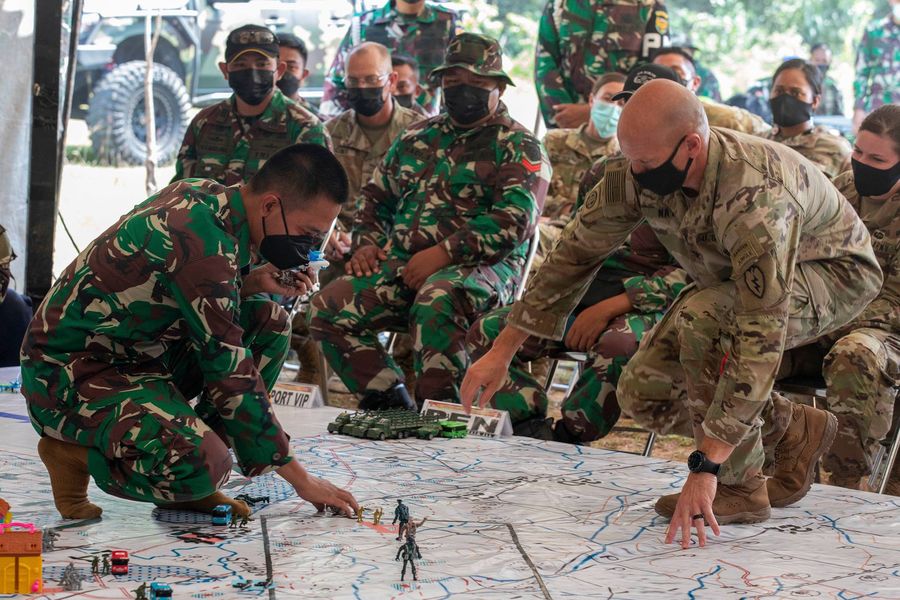TNI AD dan U.S. Army (AS) latihan bersama untuk meningkatkan kemitraan pertahanan regional mulai 4-14 Agustus 2021 di Indonesia.
