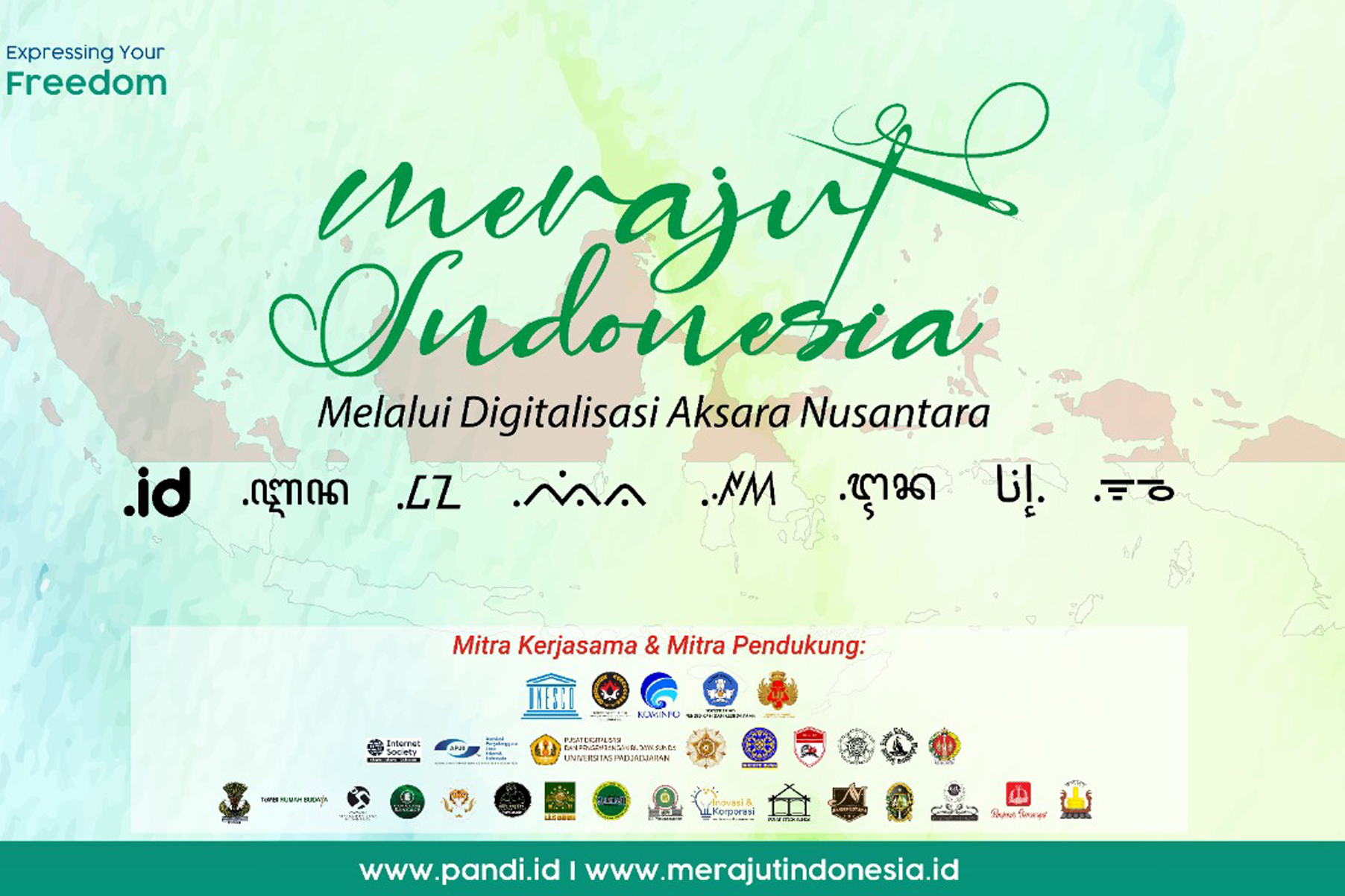 Digitalisasi Aksara Nusantara.
