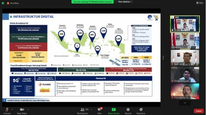 Kuliah Umum Menkominfo Johnny G Plate di STMM Yogyakarta