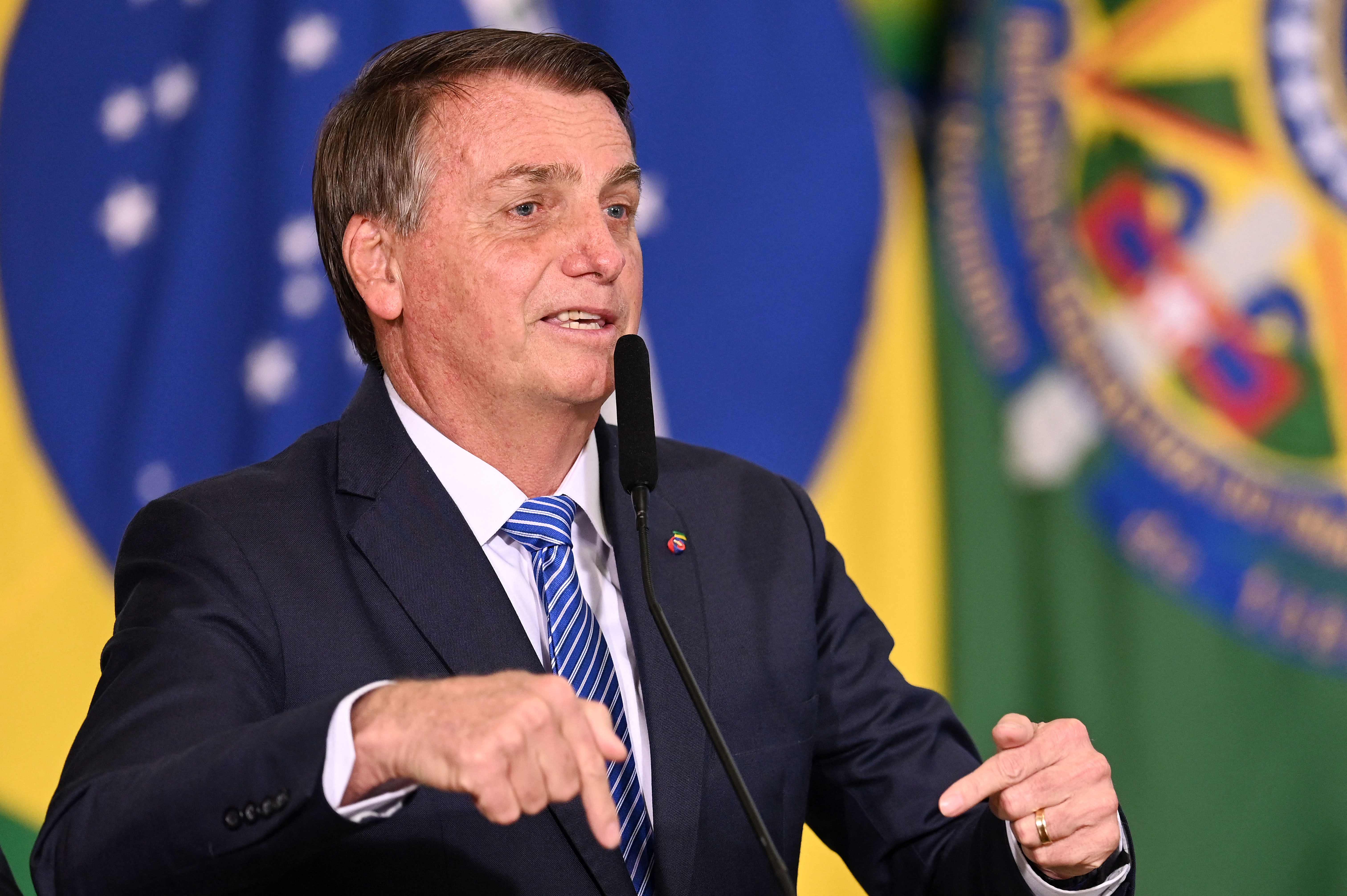 Presiden Brasil Jair Bolsonaro 
