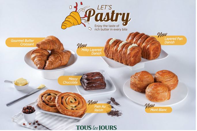 Menu baru Tous les Jour untuk peringatan 17 Agustus.