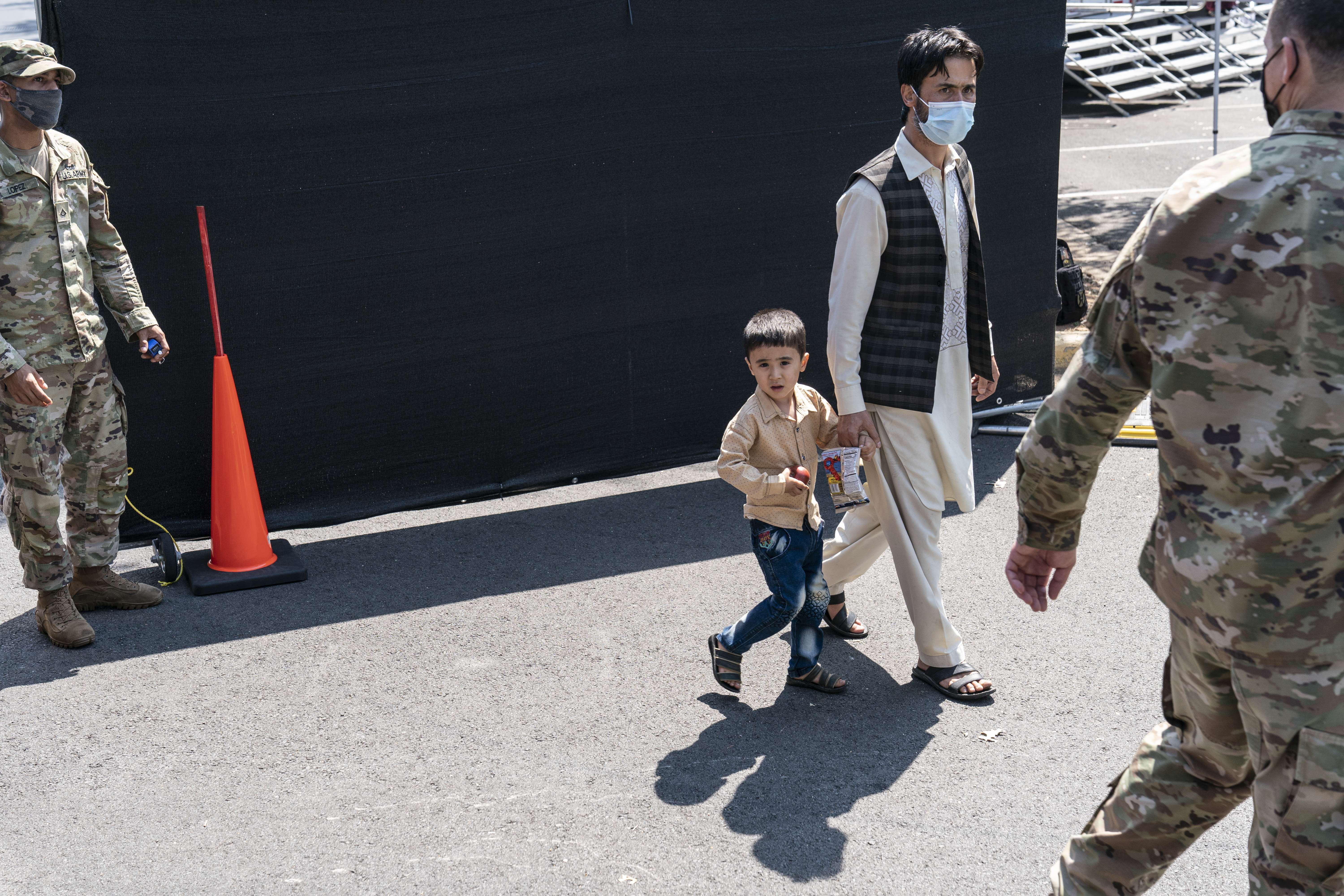 Ilustrasi proses evakuasi warga Afghanistan