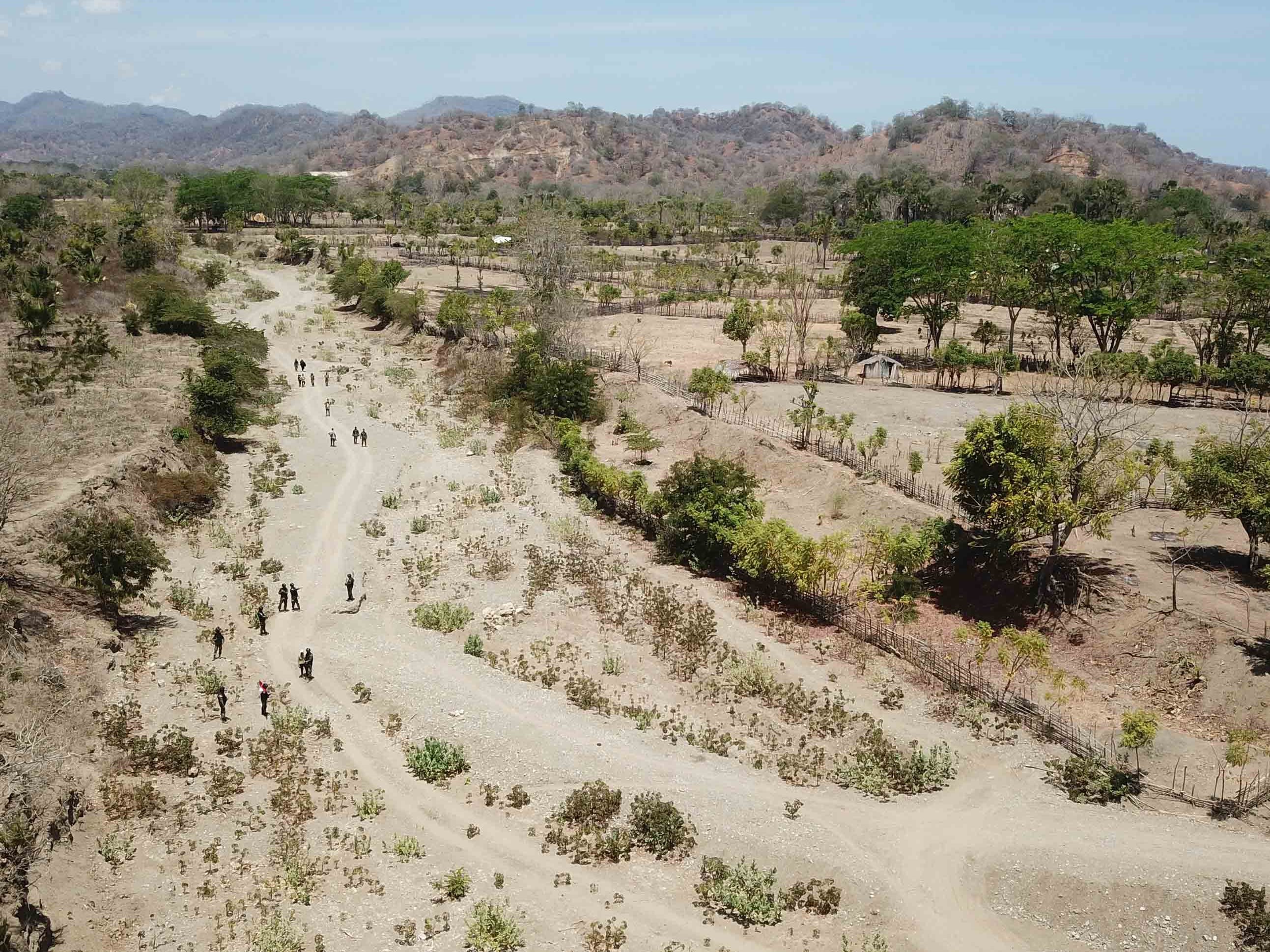 Ilustrasi di daerah Belu, NTT.
