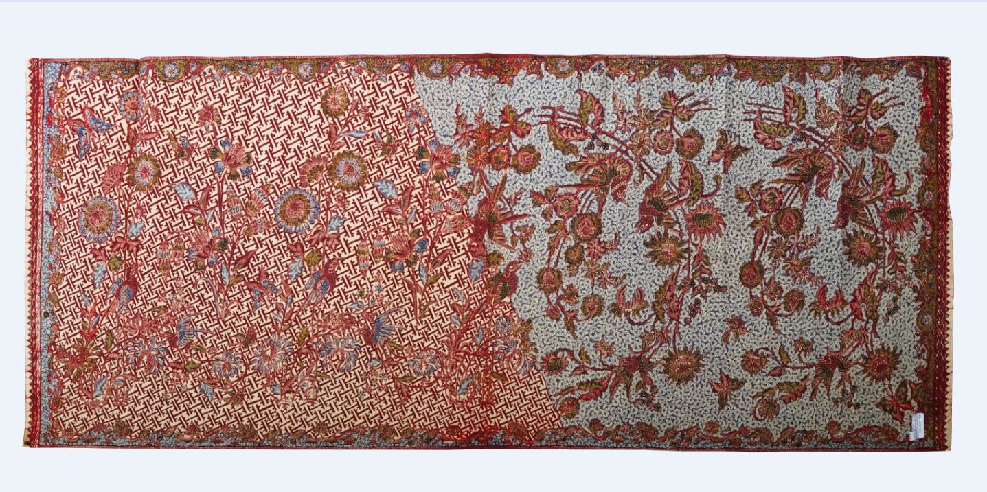 Batik Tiga Negeri Buketan Banji dari Lasem