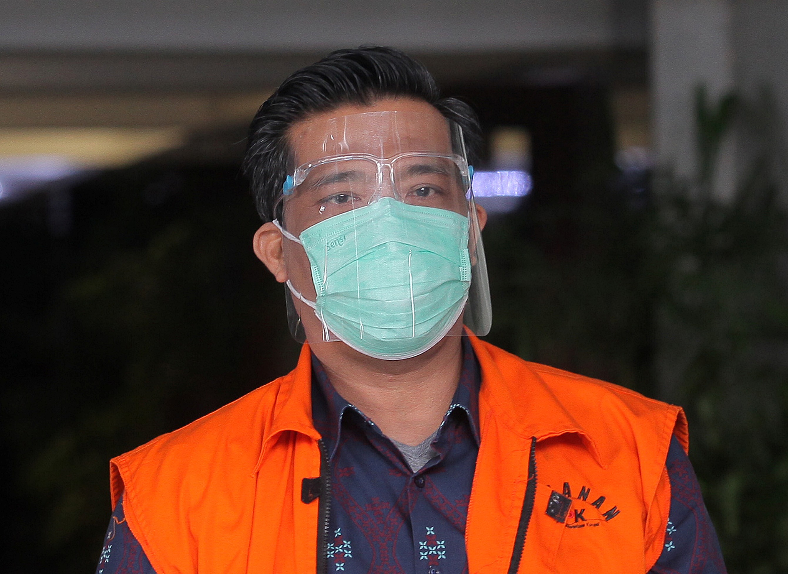 Juli Amar Ma'ruf terdakwa dalam perkara dugaan korupsi pengadaan BCSS yang terintergarasi dengan Bakamla.