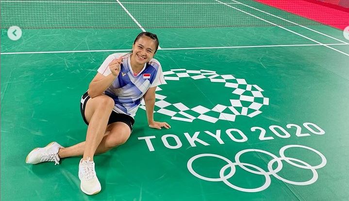 Pebulu tangkis Melati Daeva Oktavianti