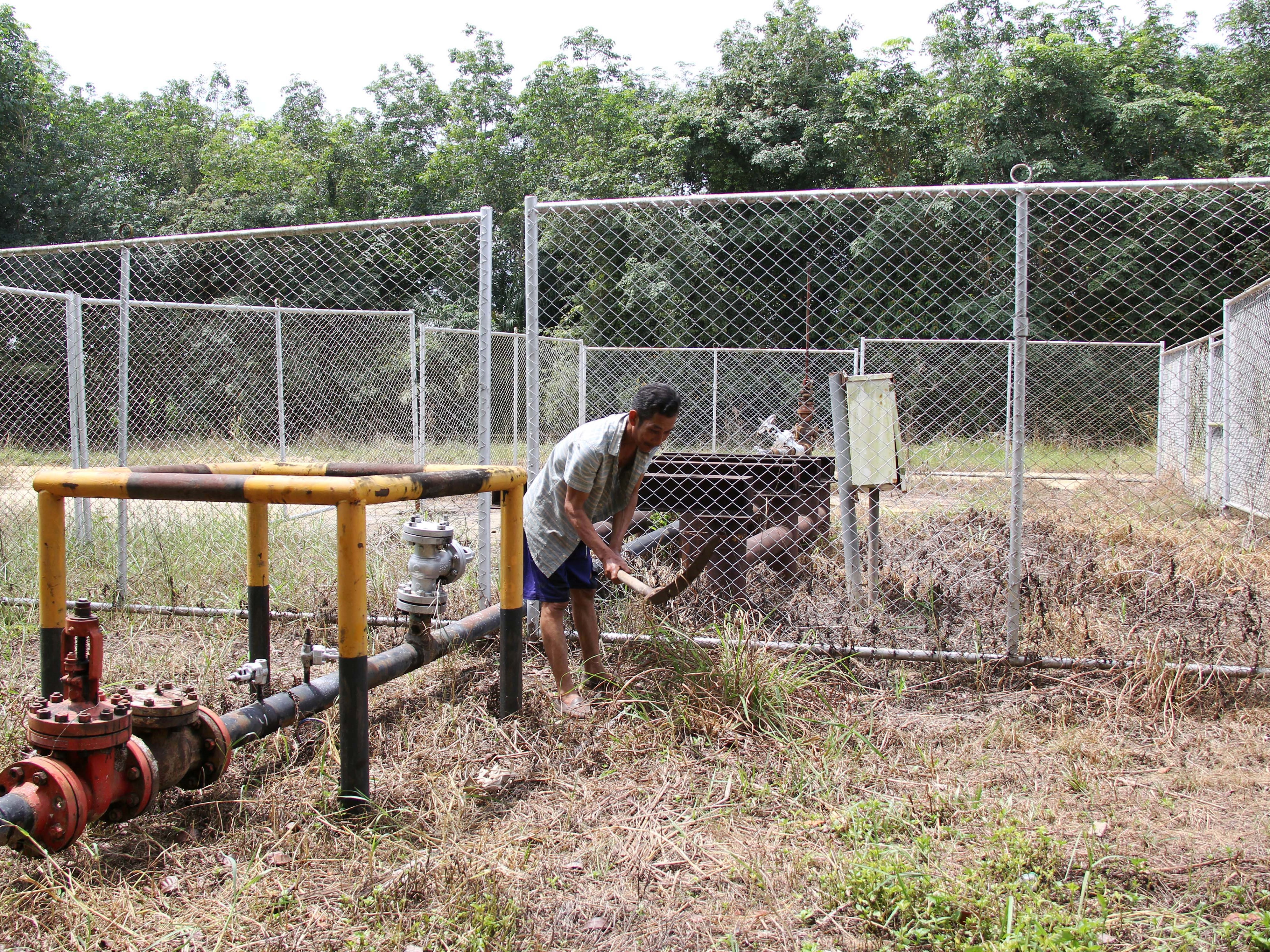 Sumur minyak Blok Rokan. 