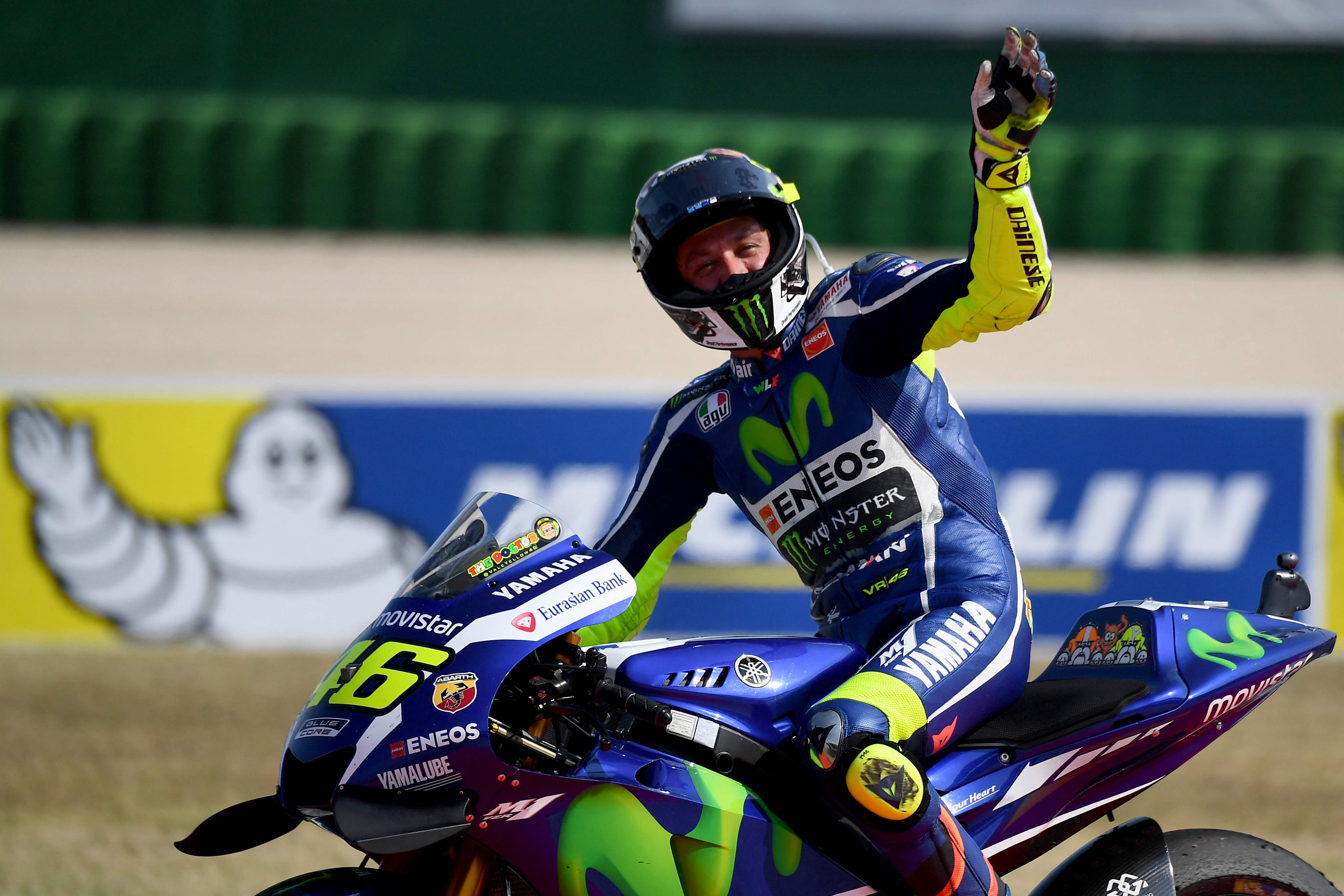Pembalap MotoGP Valentino Rossi