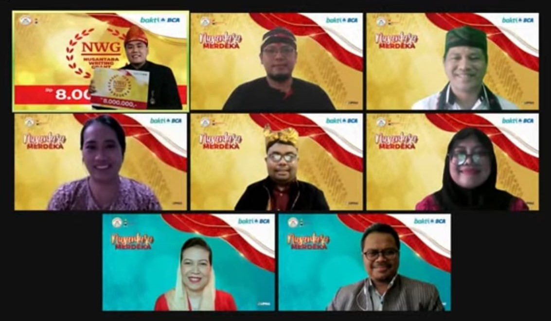 Gelaran Nusantara Award 2021 dilaksanakan secara daring pada Sabtu (28/8).