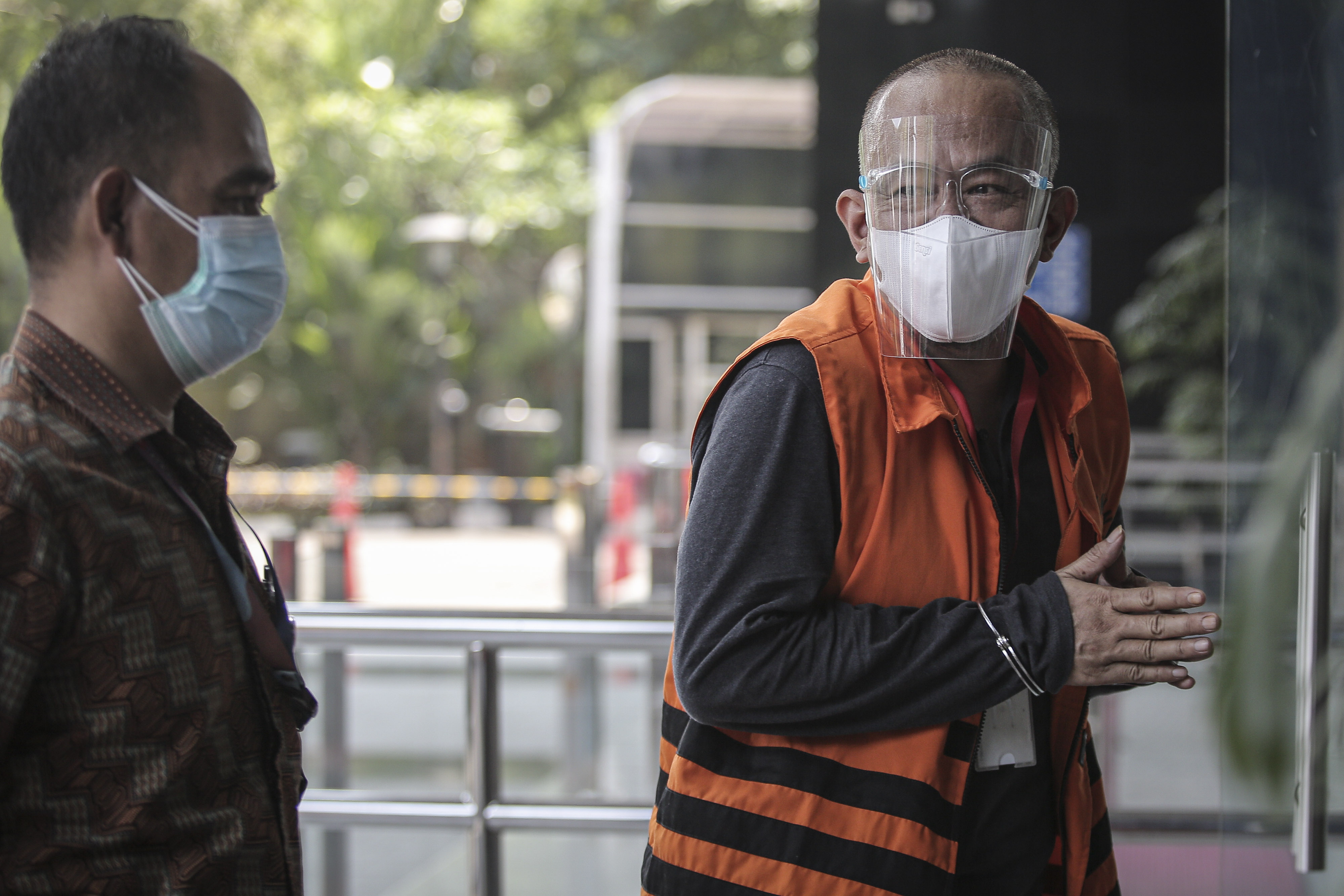 Tersangka Ade Barkah Surahman