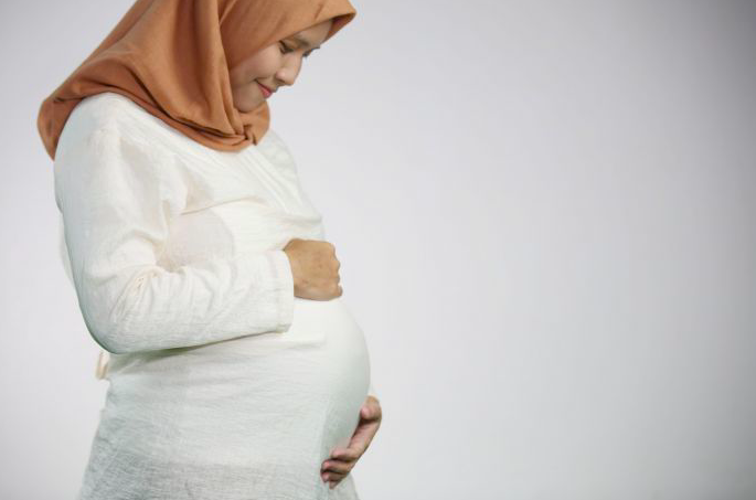 Ilustrasi ibu hamil